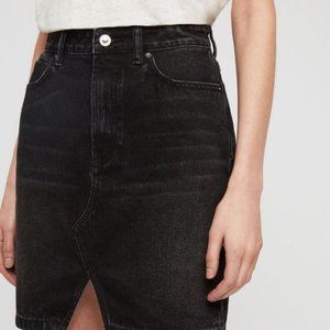 All Saints Trudy denim skirt